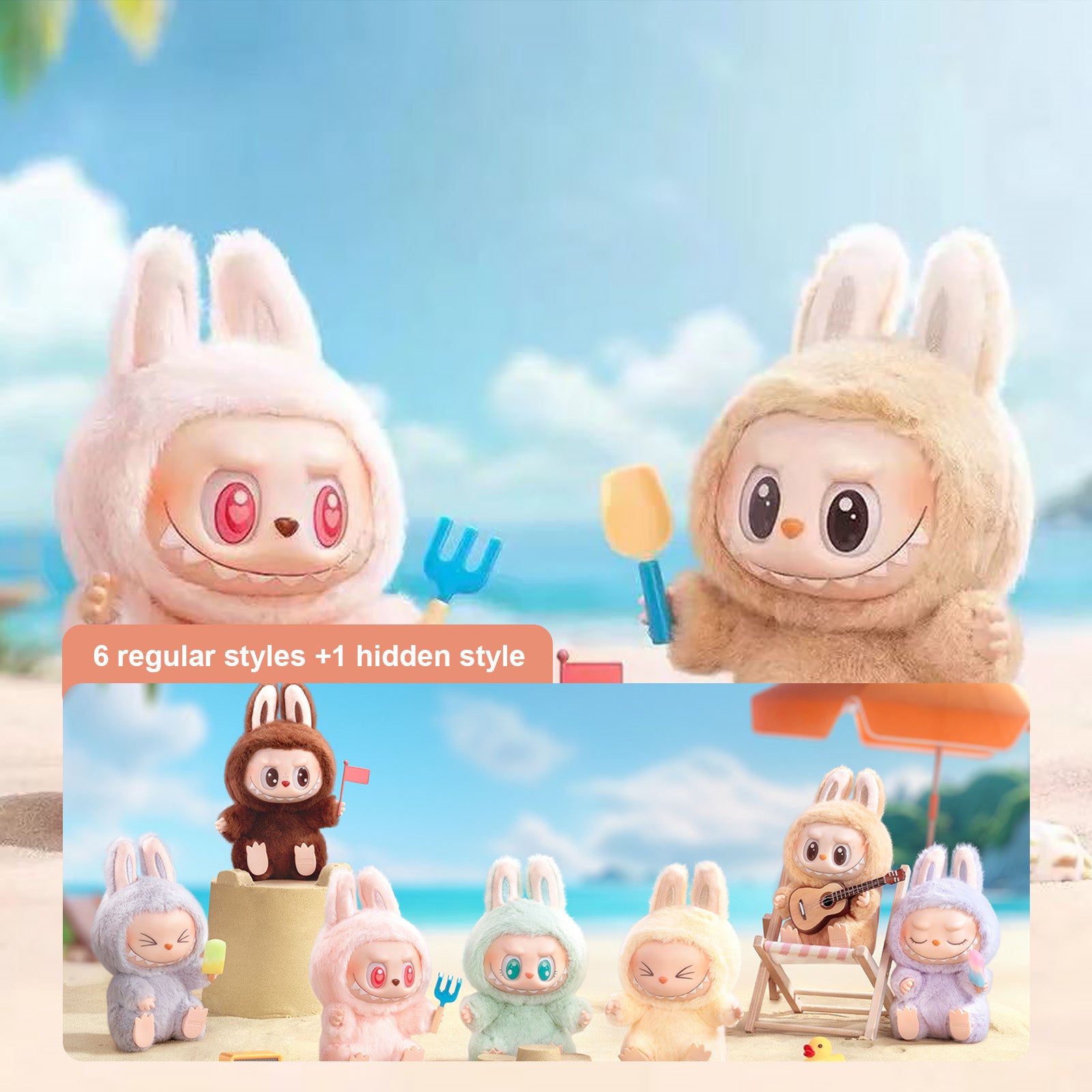 THE MONSTERS- Have a Seat Vinyl Plush Blind Box