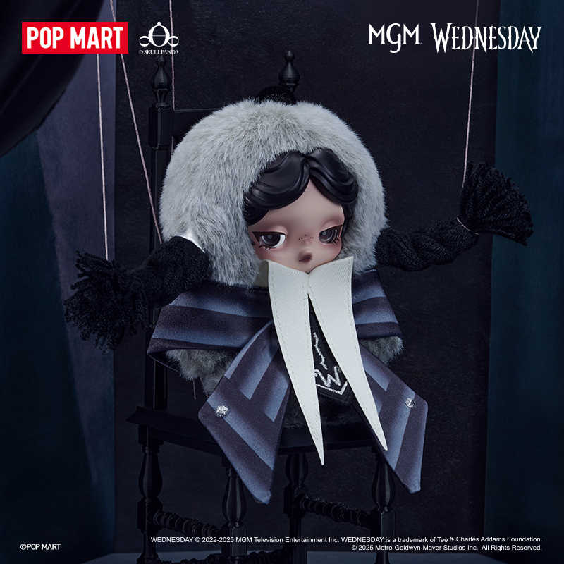 Skullpanda Wednesday Ltd Plush (PRESALE)