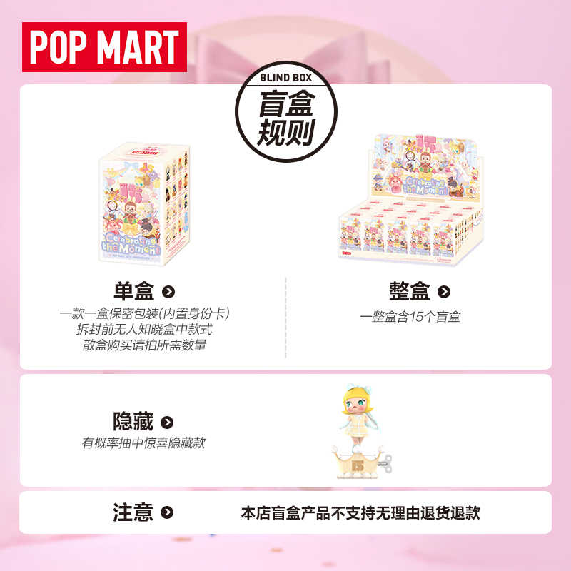 Celebrating The Monster PopMart 15th Anniversary Series Figures