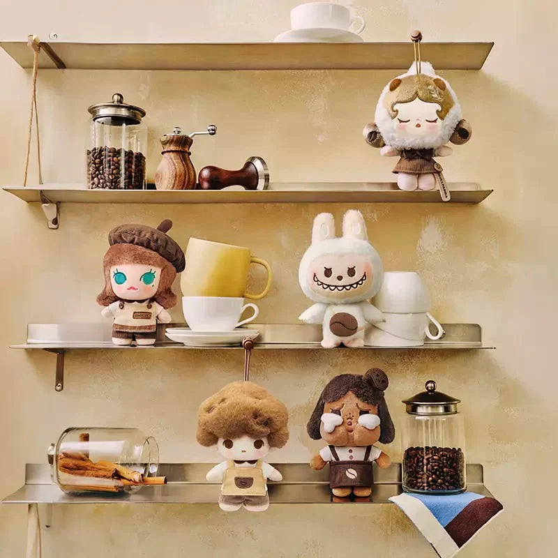 POP BEAN Coffee Factory Series-Plush Pendant