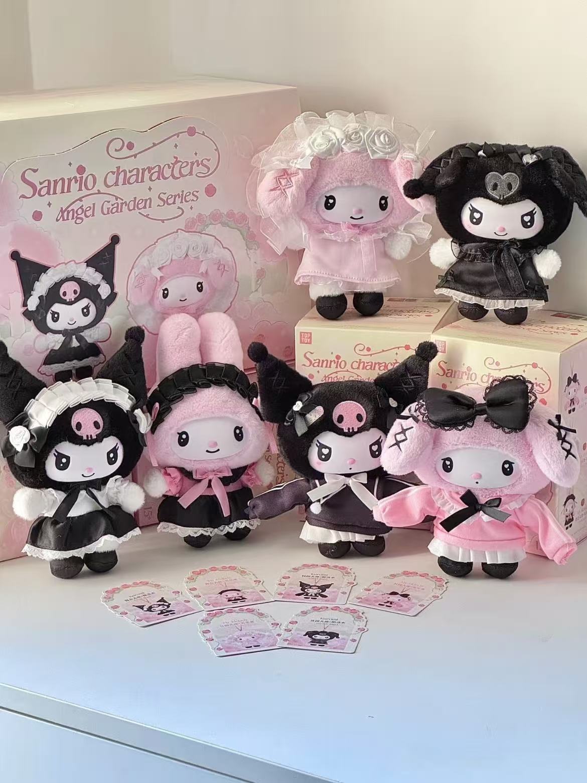 Sanrio characters Angel Garden Series Plush Pendant Blind Box