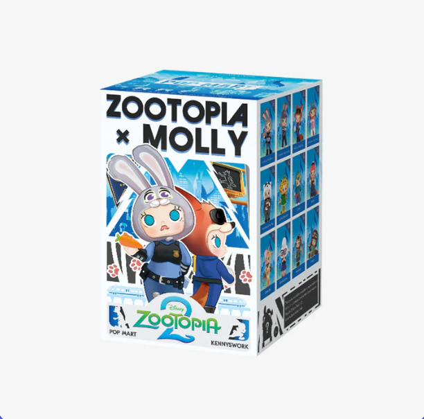 MOLLY × Zootopia Co-branded Series Blind Box Figures