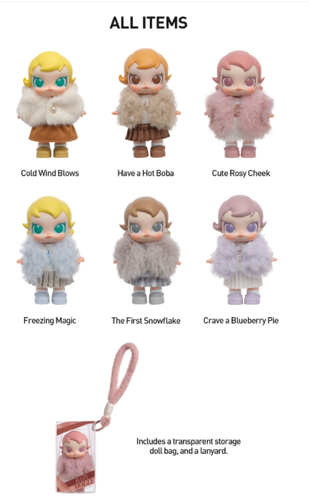 Baby Molly Winter Fit Check Series-Vinyl Plush Pendant Blind Box