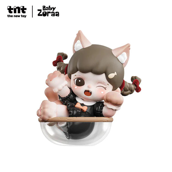 Zoraa Meow Cat Face Mini Series Blind Box Figures