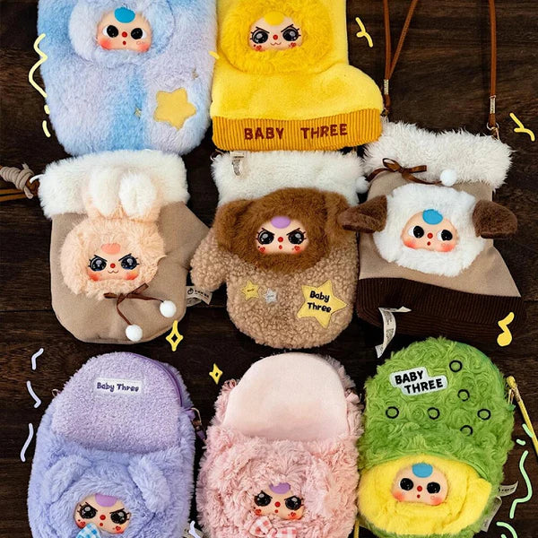 Baby Three-Phone Bag Plush Blind Box