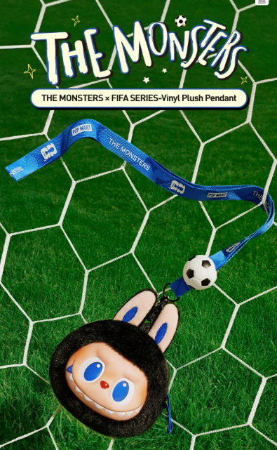 THE MONSTERS × FIFA SERIES-Vinyl Plush Pendant