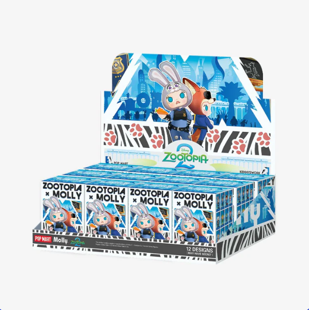 MOLLY × Zootopia Co-branded Series Blind Box Figures