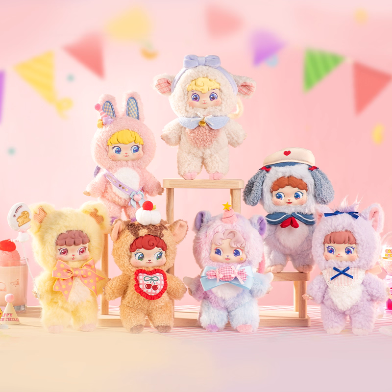 Puffynose friends Friend Memo Series Plush Toy Blind Box