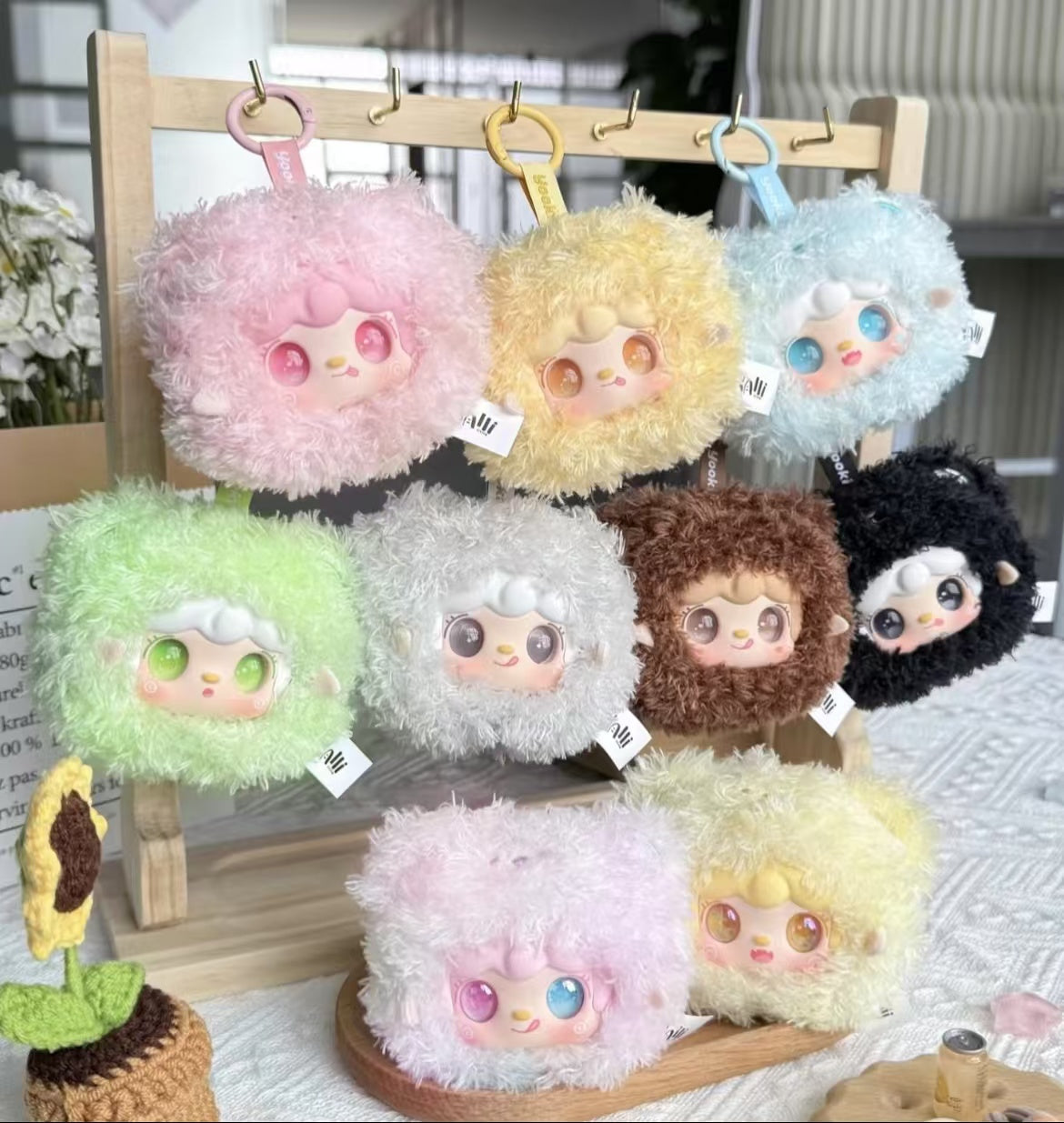 yooki V9 Little Bear Mini Pendant Plush Blind Box