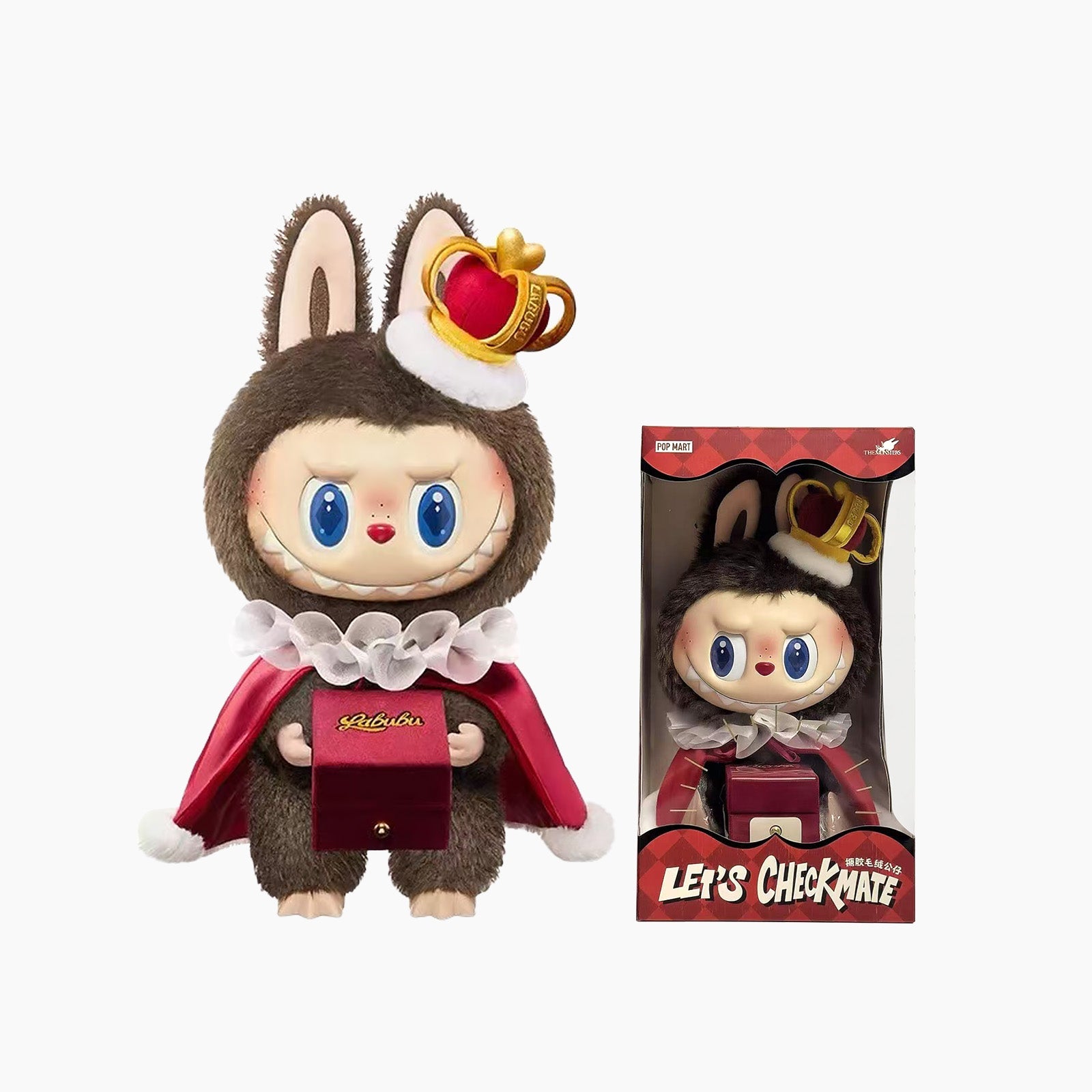 THE MONSTER Let's Checkmate Series-Vinyl Plush Doll