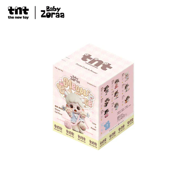 Zoraa Meow Cat Face Mini Series Blind Box Figures