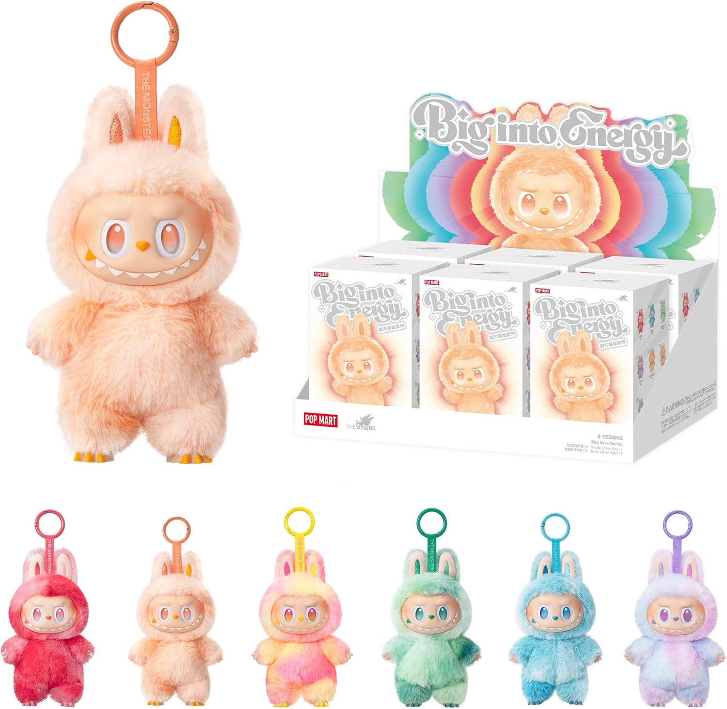 THE MONSTERS- LABUBU V3 Big Into Energy Vinyl Plush Blind Box