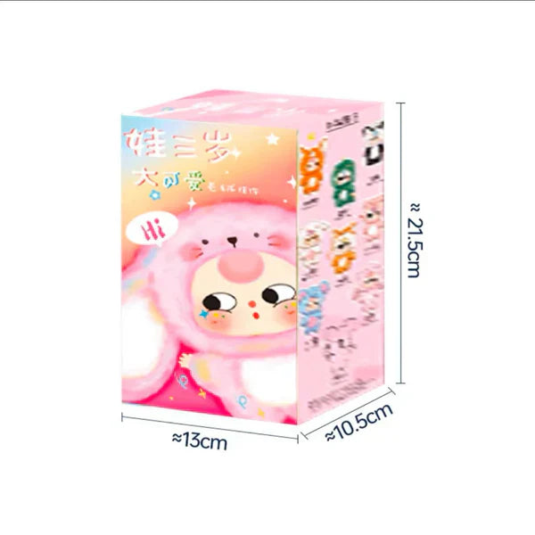 Baby three V3-Big cute Plush Pendant Blind Box