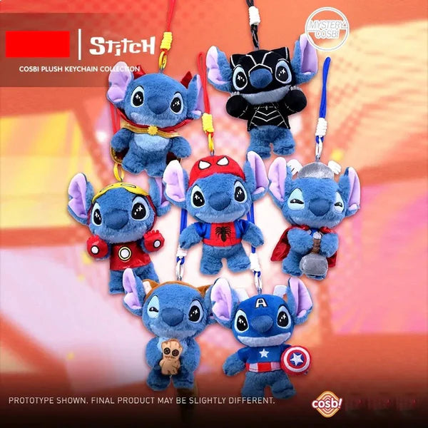 M Stitch COSBI Plush Keychain Blind Box
