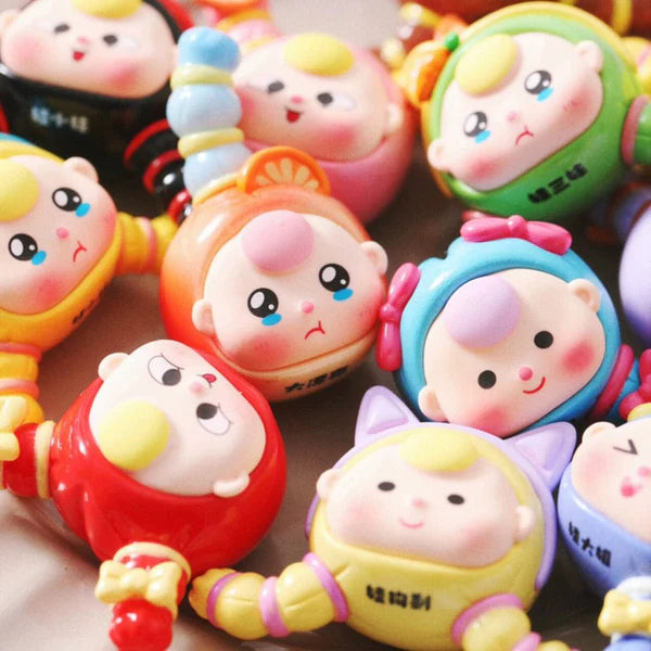 baby three Sister Fridge Stickers Moe Grain Blind Bag