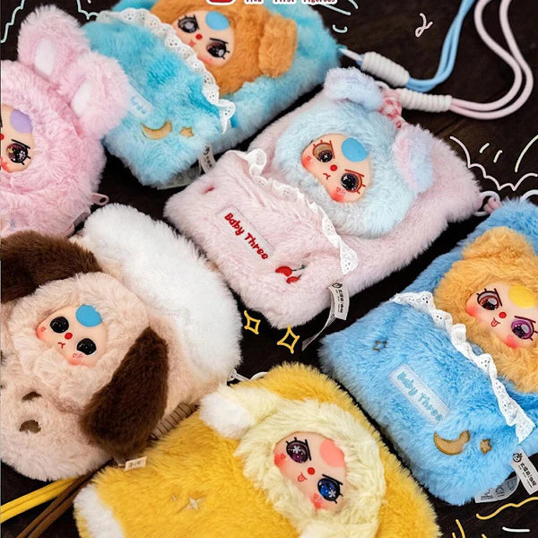 Baby Three-Phone Bag Plush Blind Box