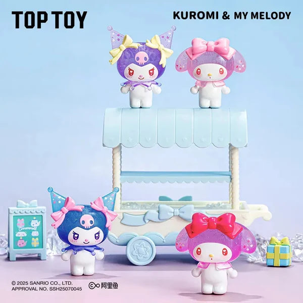 MY MELODY&KUROMI Ramune-Style Mini Figures Surprise Blind Bag
