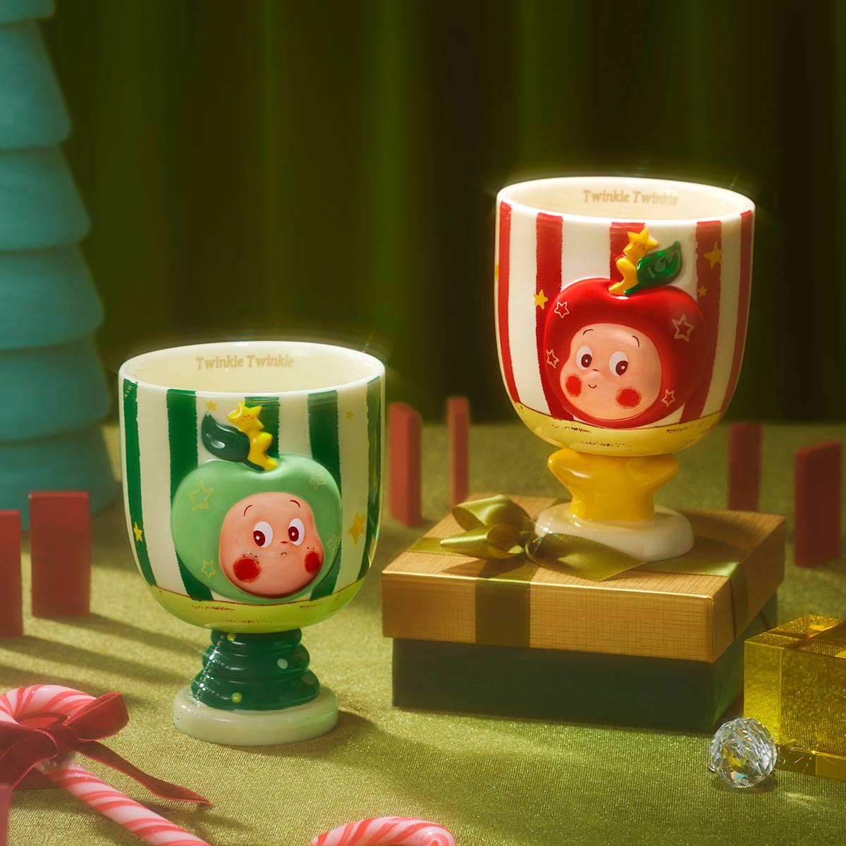 Apple of My Eye Series-Twinkle Twinkle Double-cup Gift Box