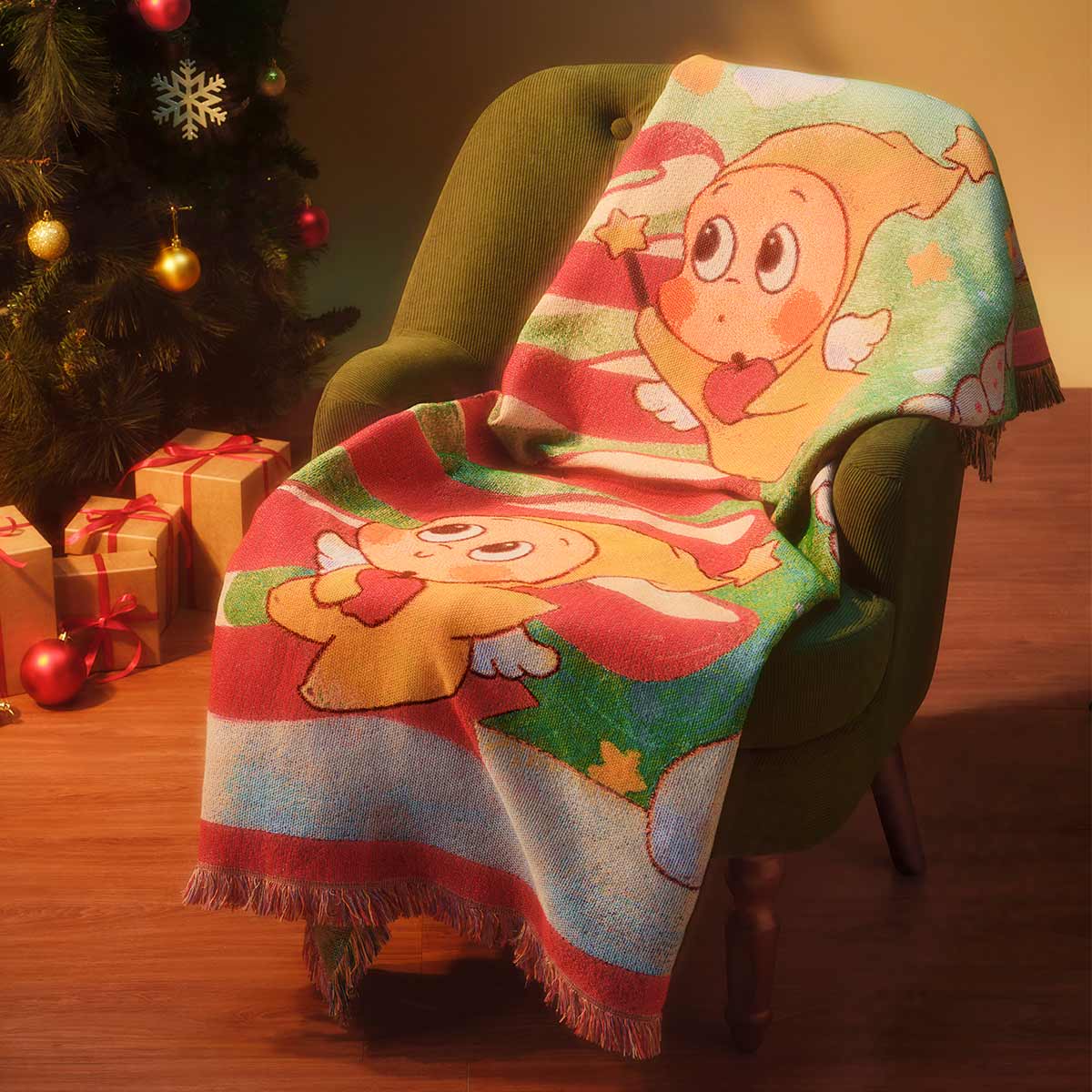 Apple of My Eye Series - Twinkle Twinkle Throw Blanket – iToy Lab