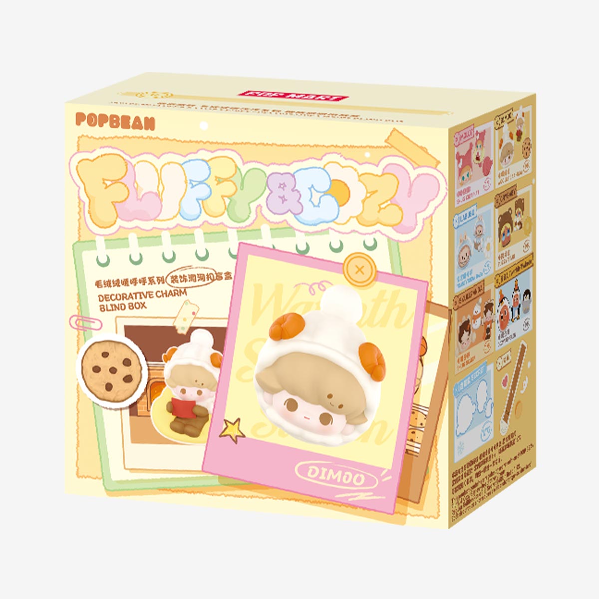 POP BEAN Fluffy & Cozy Series-Decorative Charm