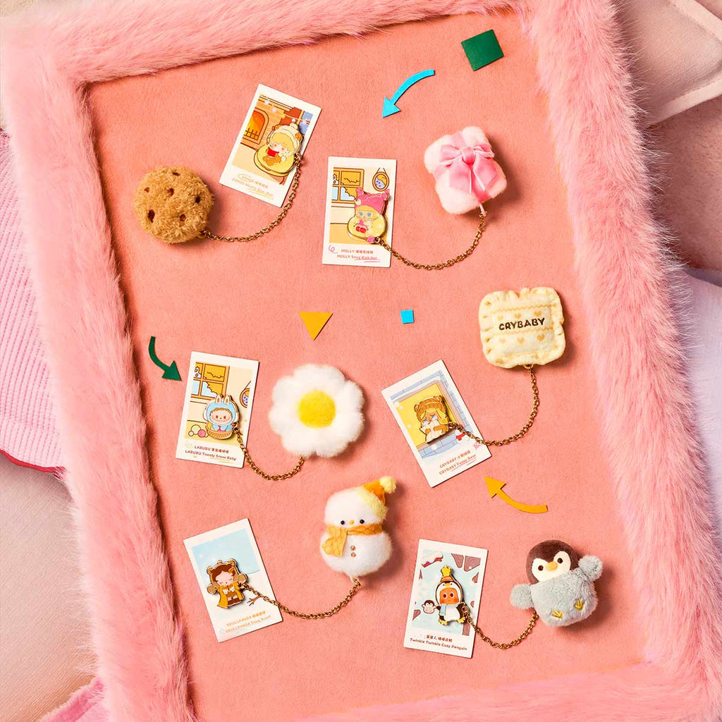 POP BEAN Fluffy & Cozy Series-Fridge Magnet