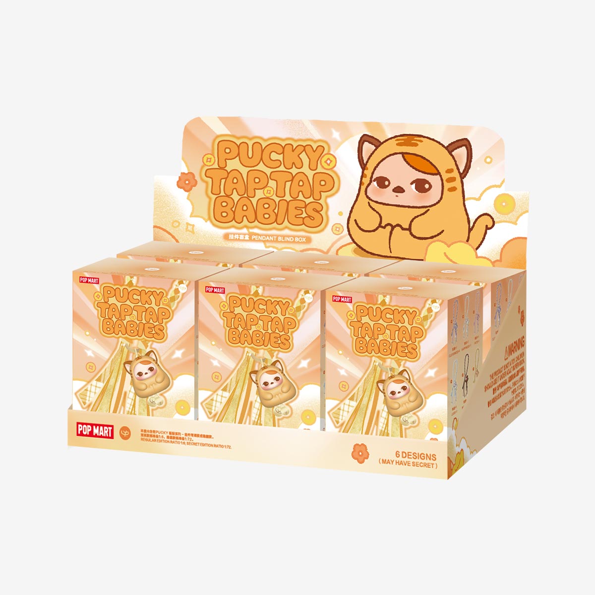 PUCKY Tap Tap Babies Series-Pendant Blind Box(PREORDER)