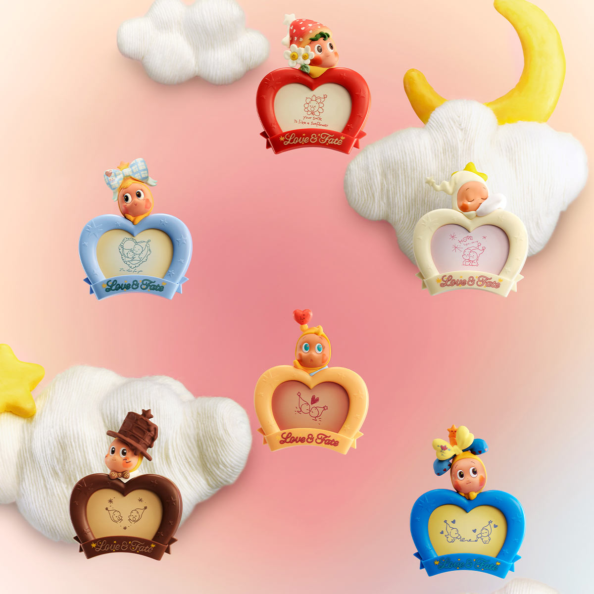 Twinkle Twinkle Crush On You Series-Photo Frame Fridge Magnet Blind Box