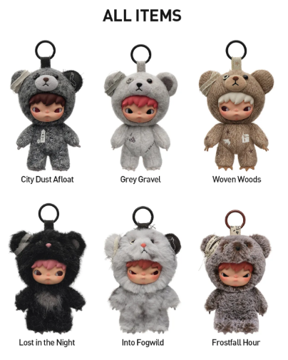 Hirono Road Journal Series-Plush Doll Pendant Blind Box