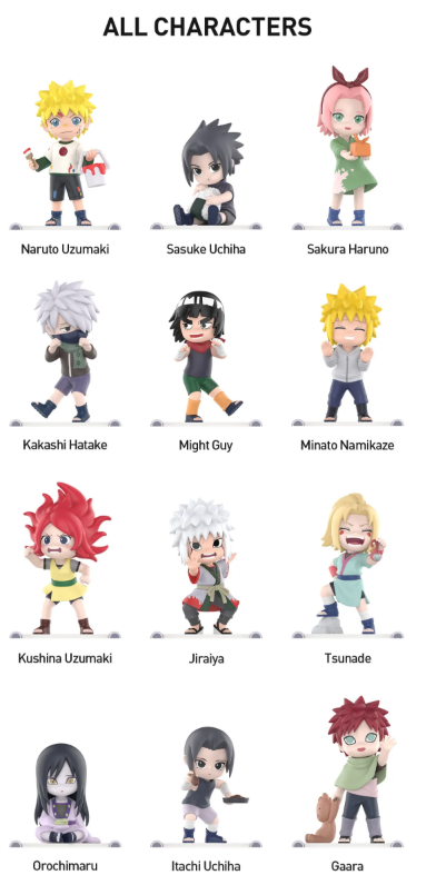 NARUTO SHIPPUDEN Childhood Series Figures
