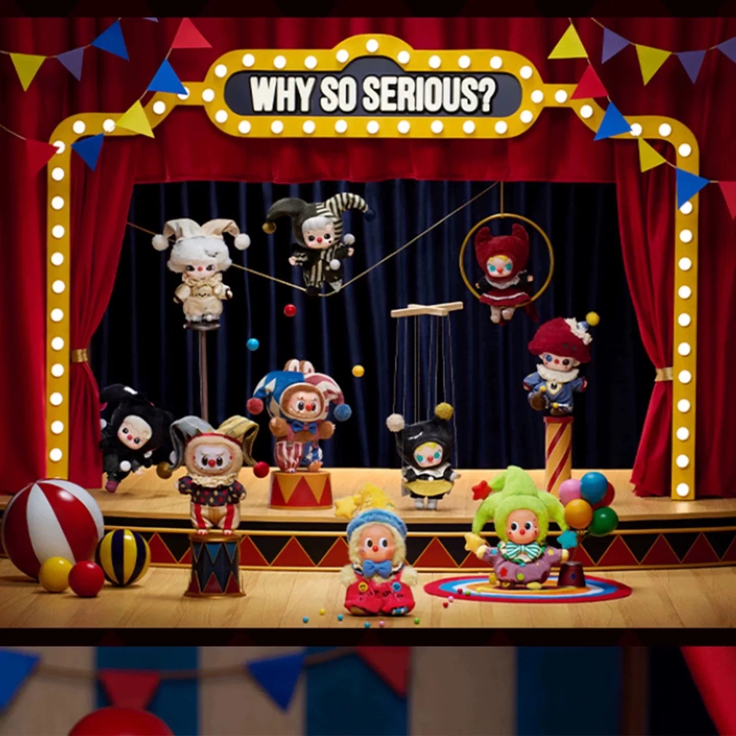 WHY SO SERIOUS SERIES - Vinyl Plush Pendant Blind Box