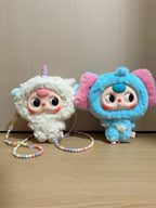 Baby three big head baby zipper bag plush blind box