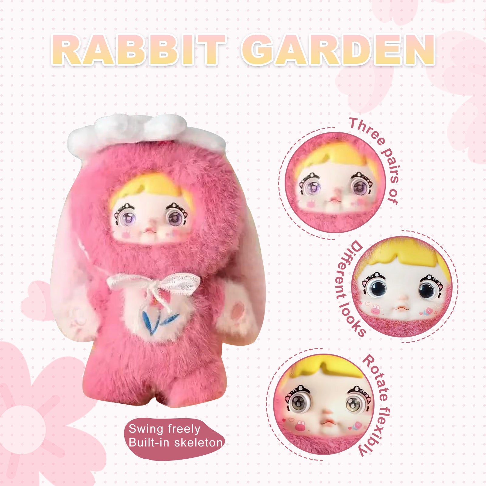 Nommi-V2 Garden Rabbit Series Plush Blind Box