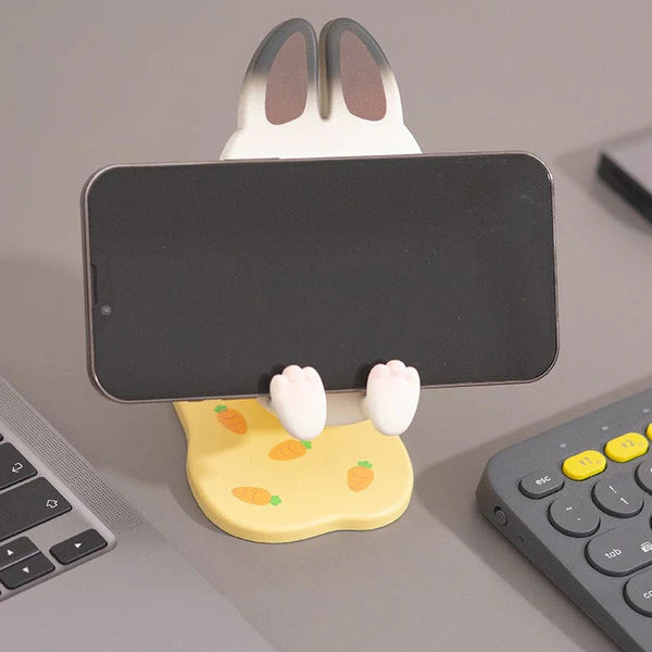 Folding Rabbit Phone Holder