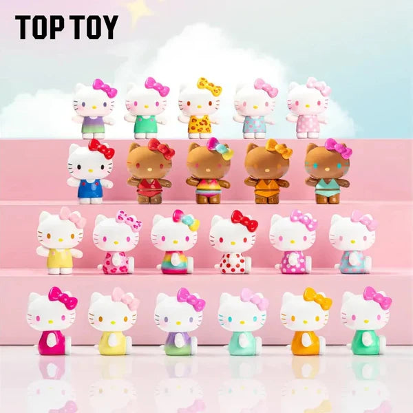 Hello Kitty Summer Rainbow Candy Mini Figures Surprise Blind Bag