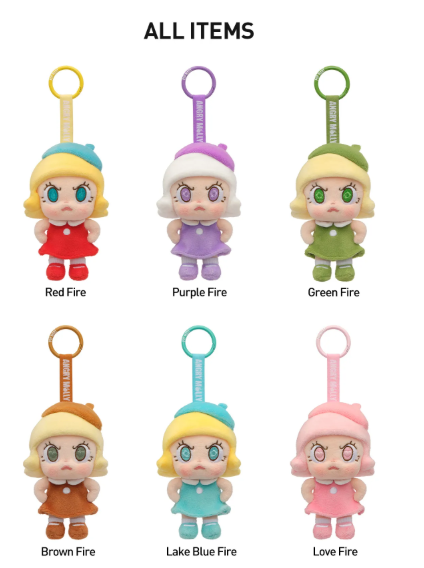 Angry Molly - Angry Energy Series Plush Pendant