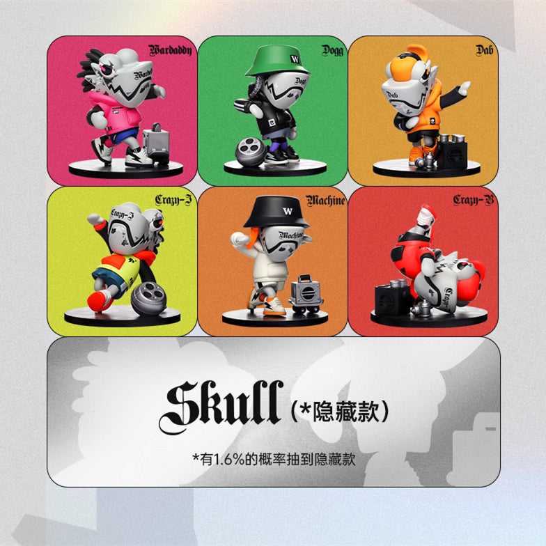 Chameleon Hip Hop Dance Series Blind Box
