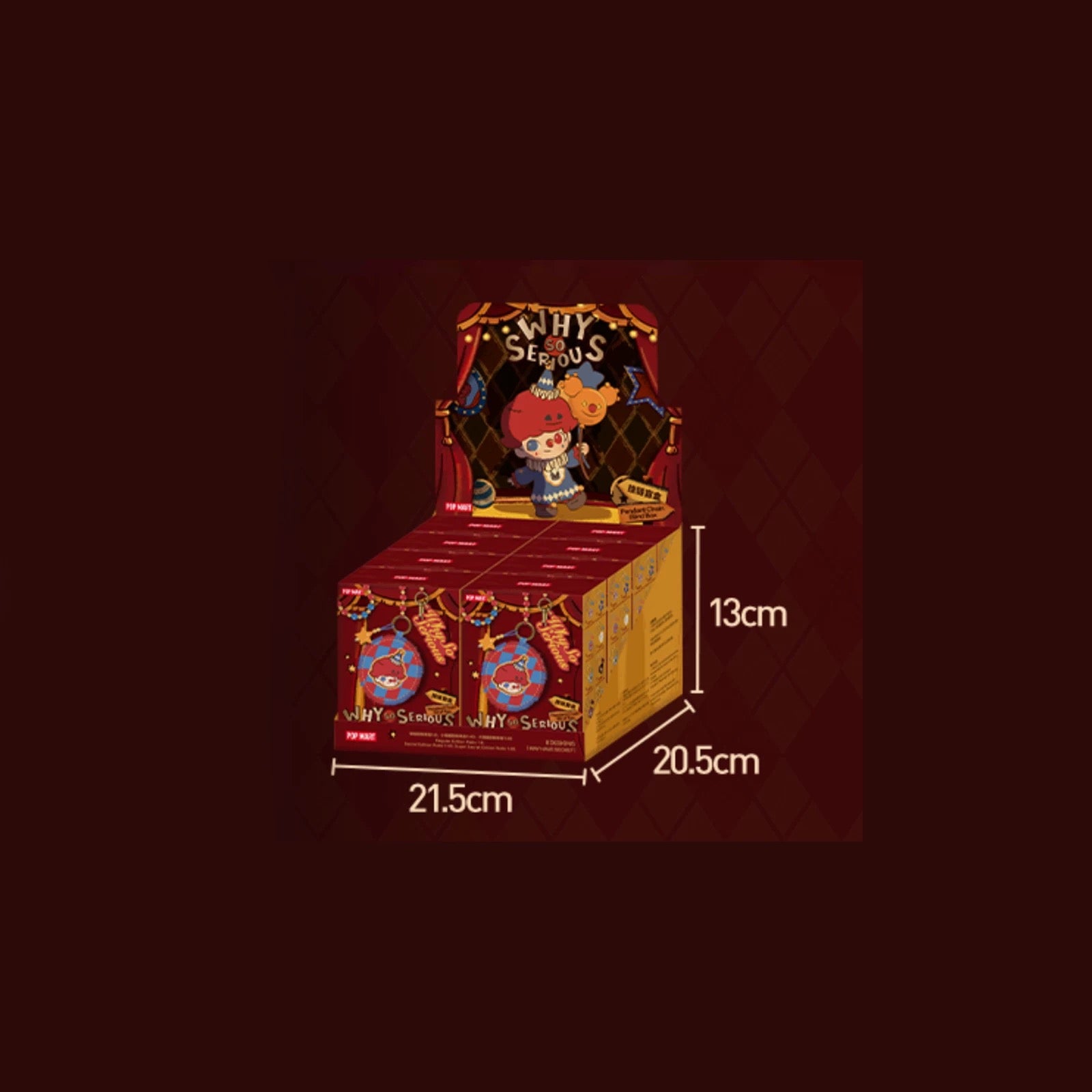 Why so serious pendant chain blind box