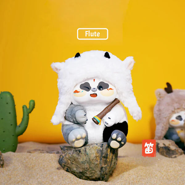 WONDER Panda Dunhuang Music Travel Series Plush Blind Box