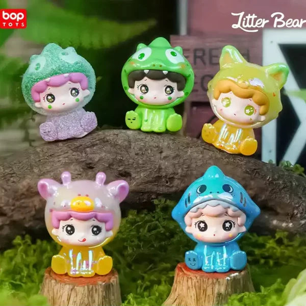 Litter Bear·Forest Wonderland City Series Figures Blind Box