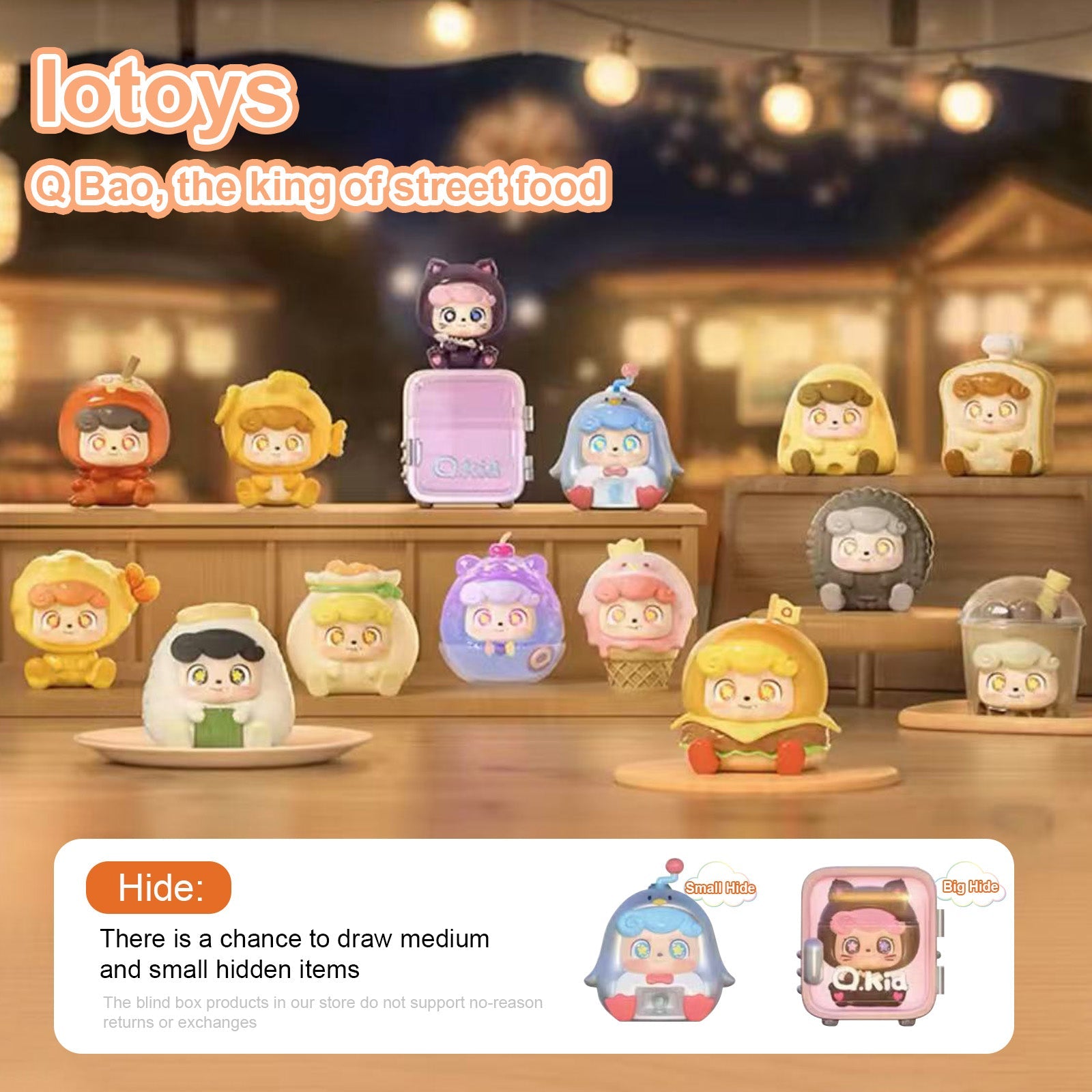 JOTOYS Street Cooking King Blind Box