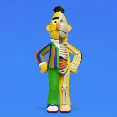 Sesame Street Hidden Dissectibles Series Blind Box
