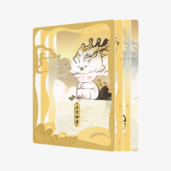 DIMOO Stories in the Cup Series Figures Art Collection Cards