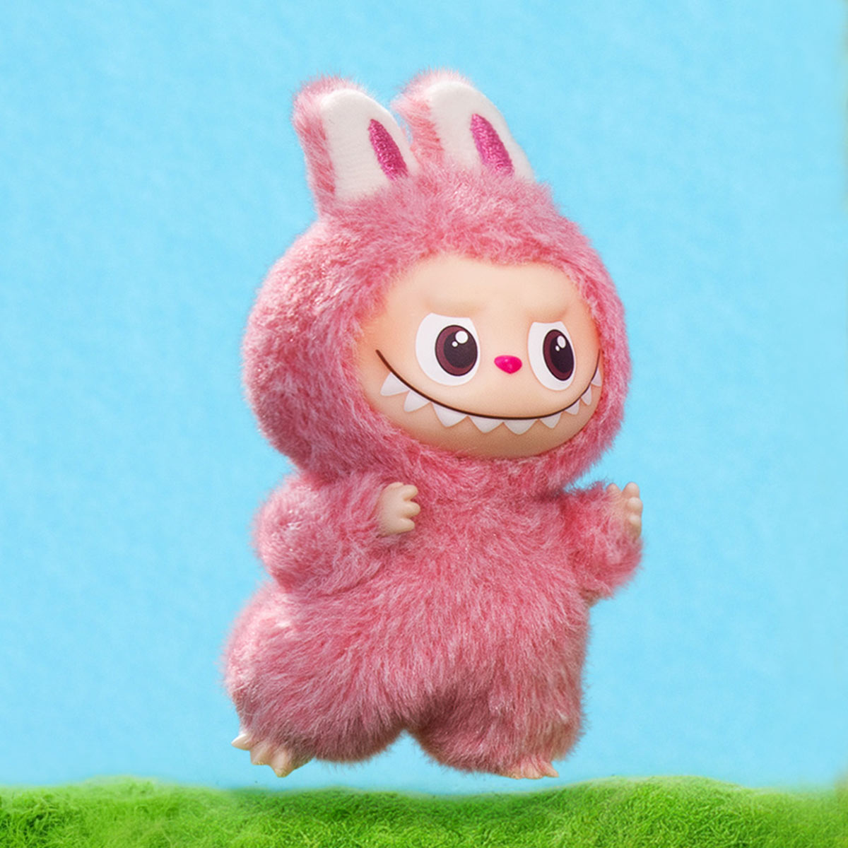 THE MONSTERS  #V4 Mini  Pin for Love Series-Vinyl Plush Pendant Blind Box (A-M)