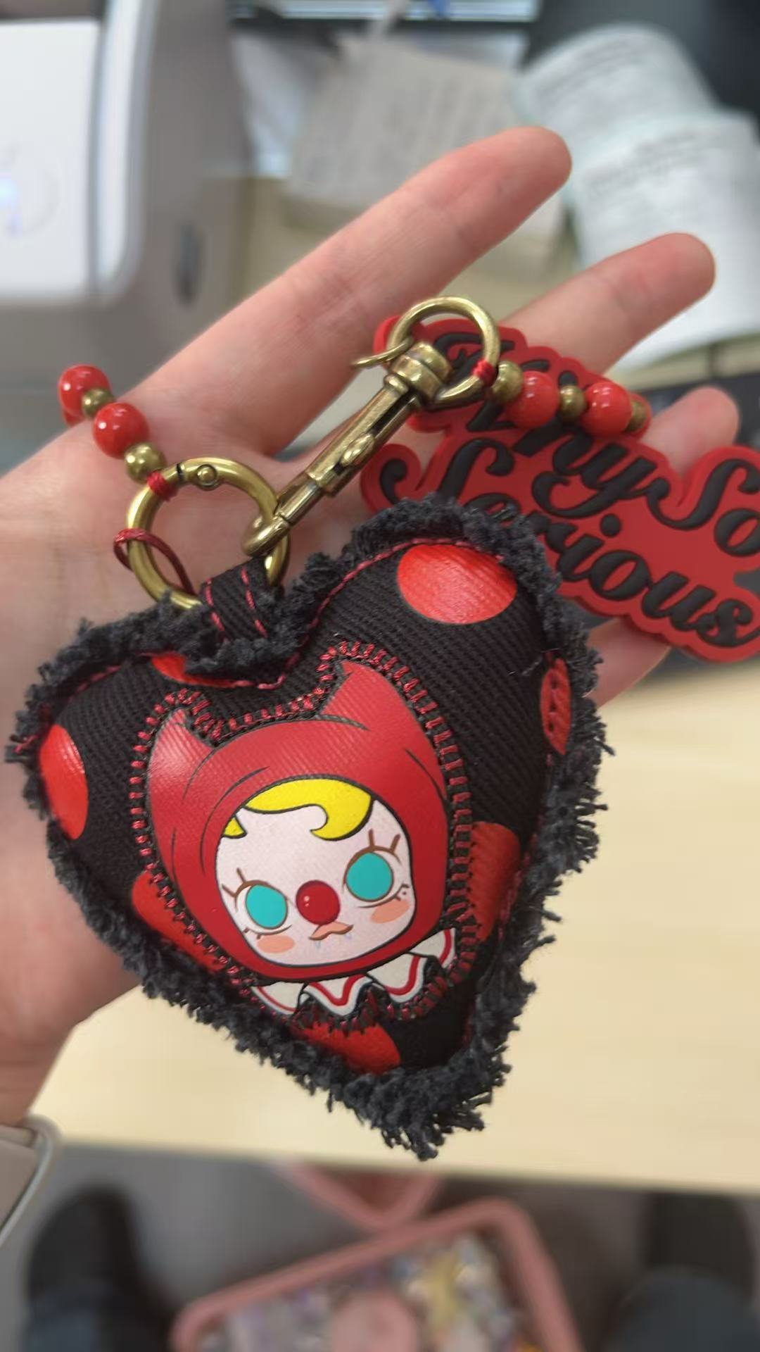 Why so serious pendant chain blind box