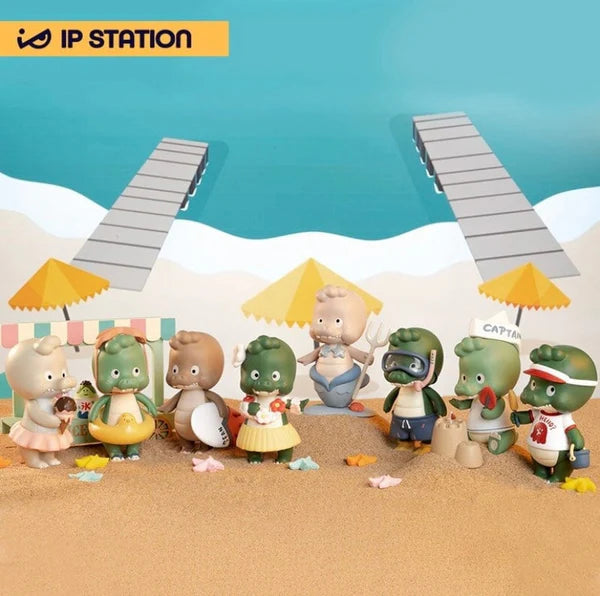 Little Crocodile Sean Beach Vacation Series Blind Box