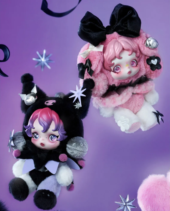 SKULLPANDA × MY MELODY & KUROMI Plush(PRE ODER)