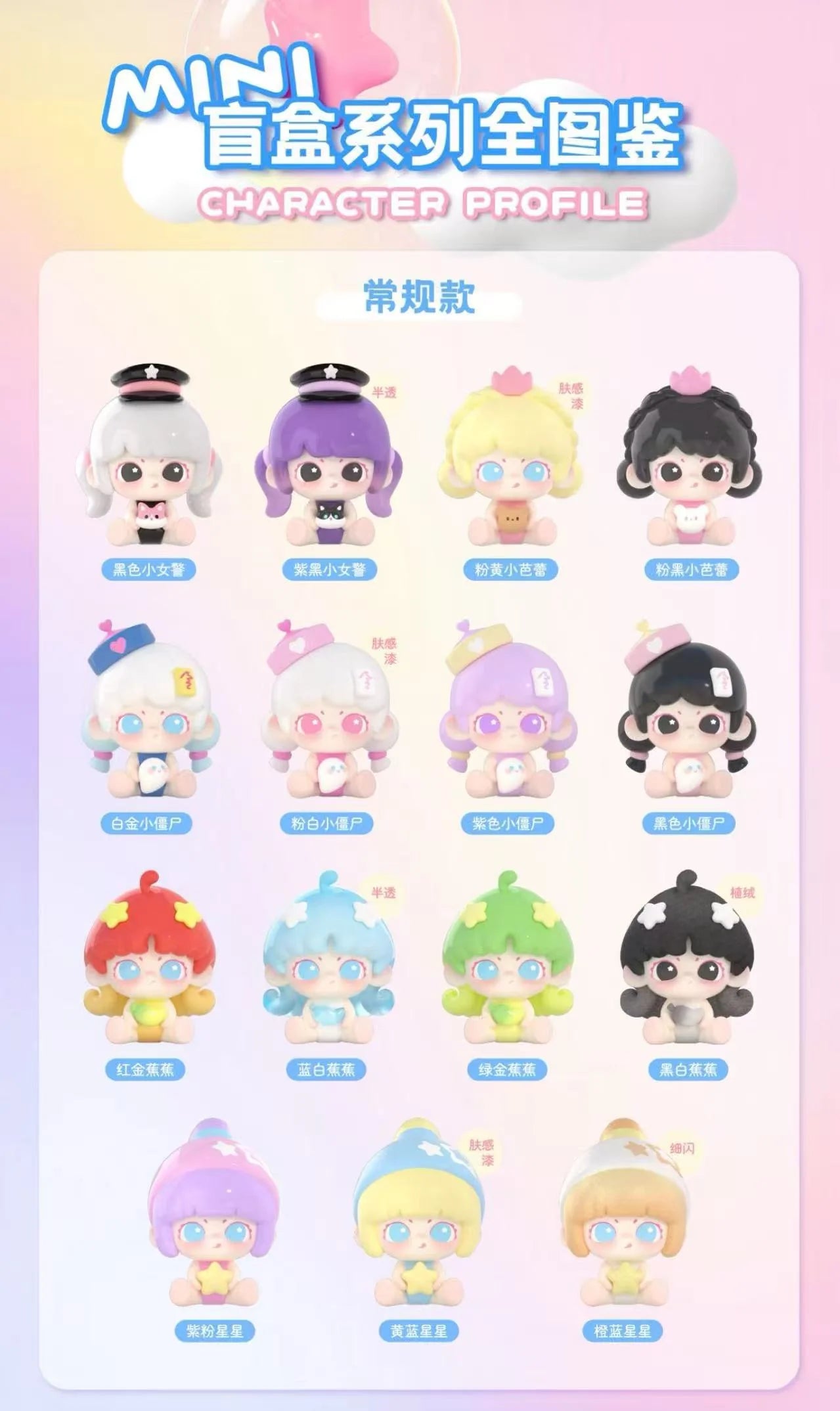 lancy lulu customiza colors Blind Box