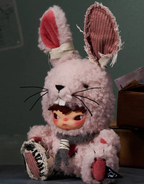 Hirono Little Hare Plush Doll Pendant(PREORDER)