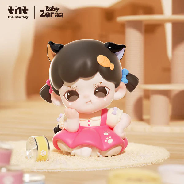Zoraa Meow Cat Face Mini Series Blind Box Figures