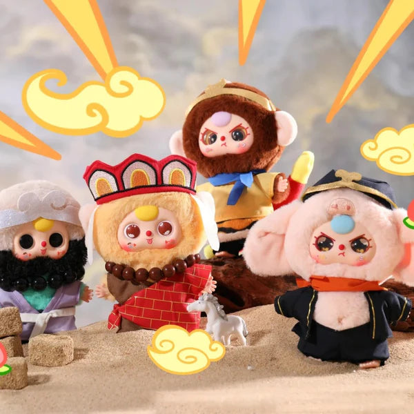 Baby Three Havoc in Heaven Plush Blind Box (pre order)
